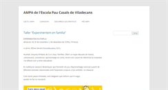 Desktop Screenshot of ampaucasals.entitatsviladecans.org